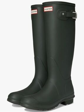 FINAL PRICE LAST PAIR 🚨Original Tall Rain Boots Green Natural Rubber Waterproof